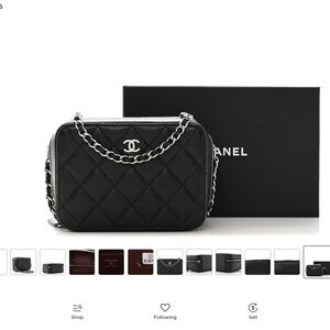 Chanel Caviar Quilted Camera Bag